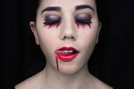 how to apply basic horror face makeup