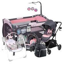 Baby Girl Combo Travel System Stroller