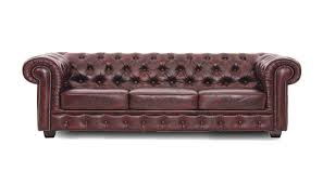 Designer chesterfield xxl wohnlandschaft kristalle textil leder sofa couch neu a. Edinburgh Chesterfield 3 Sitzer Sofa Seats And Sofas