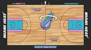 The result was … well, it may take your eyes to adjust to this brief clip, let. Miami Heat Vice Colour Scheme Concept Court Heat