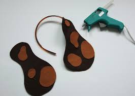These will be the inserts for your ears when you stuff them, to help hold their shape. Diy Halloween Costumes 5 Easy Animal Headbands For Kids And Adults