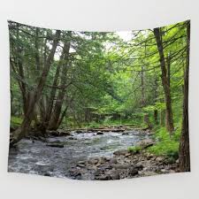 Wall Tapestry Wall Hanging Forest