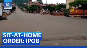 In a statement by its media and publicity secretary, emma powerful, the. Ipob Sit At Home Order Residents Comply In Southeast States Youtube