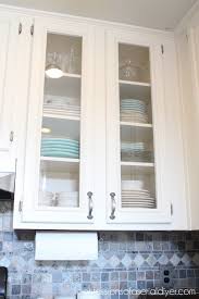How to adjust kitchen cabinet doors. How To Add Glass To Cabinet Doors