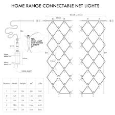 net lights home range sparkling lights