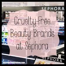 free beauty brands at sephora