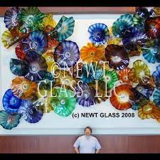 Decorative Glass Wall Art Plates