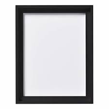 wooden black photo frame for gift