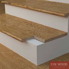 stair nosing solid natural oak