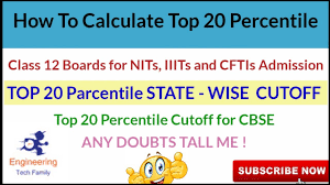 how to calculate top 20 percentile of