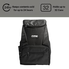 rtic lightweight backpack cooler black