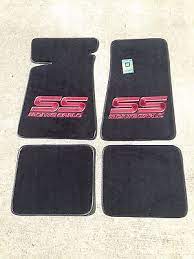 carpeted floor mats large red monte