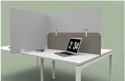 Easy to install and transport. Foam Pvc Desk Dividers Safety Screens Jbh Refurbishments