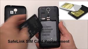 using a safelink sim card to stay