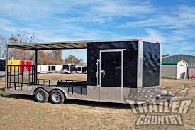 hybrid trailer toy hauler