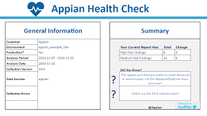 understanding the health check report