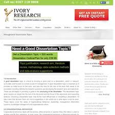 How to Choose Interesting and Researchable Dissertation Topics     Dissertation Sage