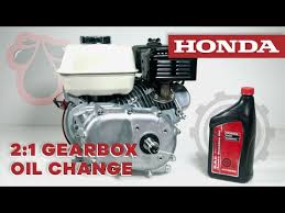 oil change on a honda 2 1 gearbox you