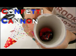 how to make a confetti cannon for kids