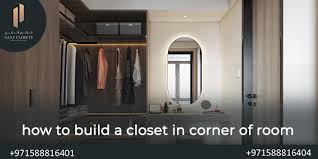 how to build a closet in corner of room