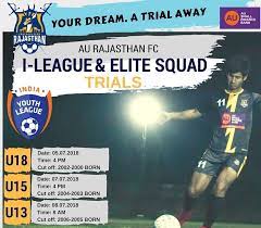 The kerala football team is an indian football team representing kerala in the santosh trophy. Au Rajasthan Football Club Football Trials