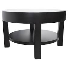 baker furniture round oak coffee table
