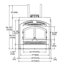 Constitution Zero Clearance Wood Fireplace