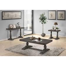 Best Master Furniture Amy Dove Grey Coffee Table