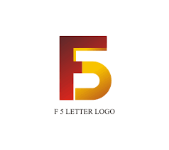 F Letter Logo Design F 5 Letter Logo Design Download Vector Logos