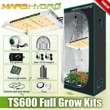 Mars Hydro Ts 600w Led Grow Light Full Grow Kits 2 X2 Tent Fan Carbon Filter Ir 600740989063 Ebay
