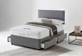 double bed with storage drawers