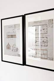 Old Drawings Of The House Framed Love
