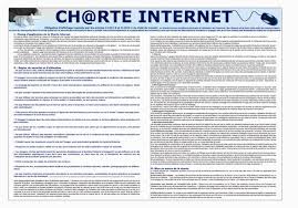 Charte Internet Affichage Obligatoire