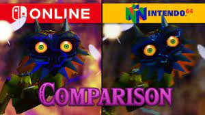 The Legend of Zelda: Majora's Mask Graphics Comparison (N64 vs. Switch) -  YouTube