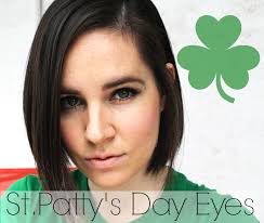 st patty s day eye makeup one to nothin
