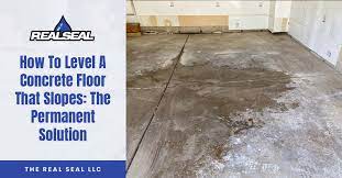 How To Level A Concrete Floor That Slopes
