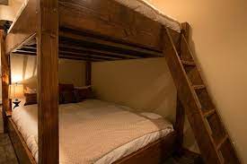 custom bunk beds full over queen bunk bed