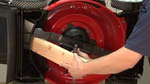 Troy-Bilt Lawn Mower Repair – How to replace the Blade Adapter - YouTube