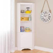 prepac elite tall white storage cabinet
