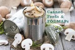 Why are canned foods low FODMAP?