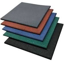 all colours indofit rubber flooring
