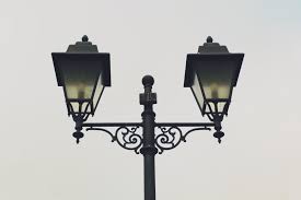 street lamp symmetry light fixture