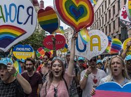 Ukrainians are an old nation. Ukraine Holds Country S Largest Ever Gay Pride Parade The Independent The Independent