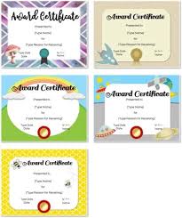 The most important detail that can be found in a certificate is the name. Free Custom Certificates For Kids Customize Online Print At Home