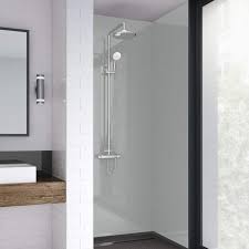 Wetwall Acrylic Light Grey Bathroom
