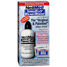 neilmed sinuflo ready rinse premixed nasal wash kit8 oz