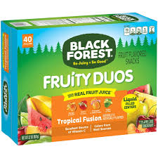 black forest fruity duos fruit snacks