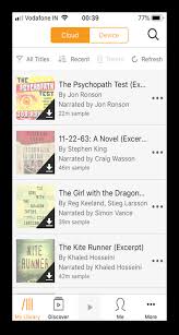 Though iphone/ipad/ipod and many android devices support the audiobook playing, you still don't know how to play audiobooks on your device. 9 Best Audiobook Apps For Iphone Users Paid And Free Techwiser