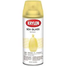 Krylon Sea Glass Spray Paint Lemon