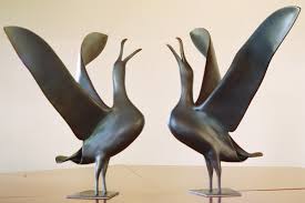 bronze sculpture by trevor askin